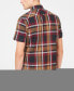 Фото #2 товара Men's Block Plaid Shirt