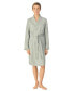 Quilted Shawl Collar Short Robe