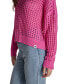Фото #7 товара Women's V-Neck Open-Stitch Cotton Sweater
