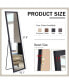 Фото #9 товара Eco-Friendly Solid Wood Wall Mirror with Easy Assembly