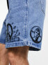 Фото #2 товара Obey easy denim noise shorts in blue