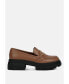 ფოტო #1 პროდუქტის Women's Oaklyn horsebit embellished chunky platform loafers