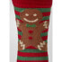 URBAN CLASSICS Christmas Gingerbread Lurex socks