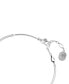 ფოტო #3 პროდუქტის Silver-Tone Hyperbola Heart Bangle Bracelet