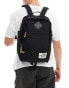 The North Face Berkeley backpack in black with contrast zips