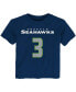 Big Boys and Girls Seattle Seahawks Mainliner Name and Number T-shirt - Russell Wilson