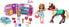 Фото #1 товара Barbie Chelsea Serie, Chelsea Auto und Camper Set mit 10+ Barbie Camping Accessoires, 1x Chelsea Puppe, Teal Auto und Pink Mini Camper, Geschenke für Kinder ab 3 Jahren,FXG90