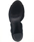 Фото #5 товара Women's Reeta Peep Toe Block Heel Platform Sandals, Created for Macy's