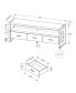 TV Stand - 60" L- 3 Drawers