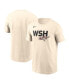 ფოტო #1 პროდუქტის Men's Cream Washington Nationals City Connect Wordmark T-shirt