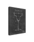 Фото #2 товара Ethan Harper Barware Blueprint VI Canvas Art - 15" x 20"