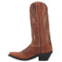 Фото #3 товара Laredo Blakely Fringe Snip Toe Cowboy Womens Brown Casual Boots 52384