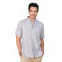 HAPPY BAY Shades of grey short sleeve shirt