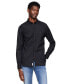 ფოტო #1 პროდუქტის Men's Poplin Long Sleeve Button-Down Shirt