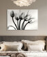 Фото #2 товара "Marching Tulips" Frameless Free Floating Tempered Glass Panel Graphic Wall Art, 32" x 48" x 0.2"