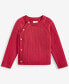 ფოტო #1 პროდუქტის Baby Cotton Side Button Sweater, Created for Macy's