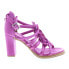 Фото #1 товара A.S.98 Boone A85002-201 Womens Pink Leather Hook & Loop Block Heels Shoes 9.5