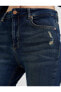 Фото #5 товара Yüksek Bel Skinny Fit Jeans Dar Kısa Paça Dar Kesim - Carmen Skinny Jean