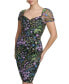 Фото #3 товара Платье с цветочной вышивкой Kensie Kensi для женщин