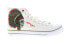 Фото #1 товара Ed Hardy Skull EH9038H Mens White Canvas Lace Up Lifestyle Sneakers Shoes