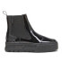 Puma Mayze Chelsea Jelly Round Toe Platform Womens Black Casual Boots 39362602