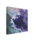 Sheila Golden Purple Wind Abstract III Canvas Art - 19.5" x 26"