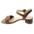 Фото #6 товара VANELi Kalee Ankle Strap Womens Brown Casual Sandals 310936