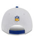 Фото #4 товара Men's White, Blue Los Angeles Chargers 2023 Sideline 9FORTY Adjustable Hat