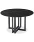 Emila 54" Round Sintered Stone Mix and Match Dining Table, Created for Macy's