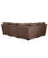 Фото #25 товара Radley Fabric 4-Pc. Sectional Sofa with Corner Piece, Created for Macy's