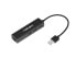 natec Dragonfly USB 2.0 480 Mbit/s Black - Hub - 0.48 Gbps