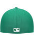 ფოტო #3 პროდუქტის Men's Green Boston Red Sox Logo White 59FIFTY Fitted Hat