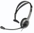 Panasonic RP-TCA430E-S - Headset - Head-band - Office/Call center - Grey - Monaural - 1.2 m