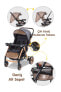 Фото #137 товара Babycare Combo Maxi Pro Çift Yönlü Bebek Arabası Gri