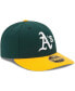 Фото #3 товара Men's Oakland Athletics Home Authentic Collection On-Field Low Profile 59FIFTY Fitted Hat