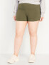 High-Waisted PowerSoft Biker Shorts -- 4-inch inseam