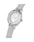 Women's Analog Swiss Made Octea Nova Silver-Tone Stainless Steel Bracelet Watch, 33mm