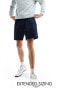 GANT drawstring logo stretch cotton shorts in navy