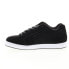 Фото #10 товара DC Net 302361-BC1 Mens Black Nubuck Lace Up Skate Inspired Sneakers Shoes