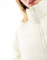 Фото #3 товара Monki puffer jacket in Dusty White