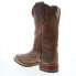 Double H Bregman Pick-Pocket Roper 12" Mens Brown Cowboy Western Boots