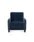 Everly Blue Velvet Chair