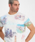 ფოტო #3 პროდუქტის Men's Regular-Fit Riviera Graphic T-Shirt