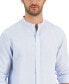 ფოტო #3 პროდუქტის Men's 100% Linen Shirt, Created for Macy's