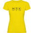 ფოტო #2 პროდუქტის KRUSKIS Sleep Eat And Climb short sleeve T-shirt