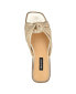 Фото #8 товара Women's Olson Slip-On Square Toe Flat Sandals