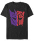 Фото #1 товара Men's Split Logo Spray Short Sleeve Crew T-shirt