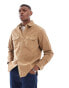 Levi's Jackson cord worker shirt in tan