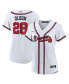 Фото #1 товара Women's Matt Olson White Atlanta Braves Home Replica Player Jersey