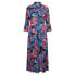 YAS Savanna long sleeve dress Garden Topiary / Aop Blury Print, S - фото #2